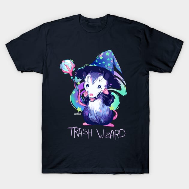 Trash Wizard T-Shirt by paintdust